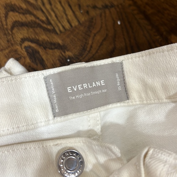 Everlane the highrise straight jean (size 25) - Picture 3 of 3
